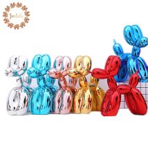 Hot!!! Luxuriöse Moderne Kunst Farbe Anpassen Muster Design Ballon Hund Figurine Statue 30cm Ballon