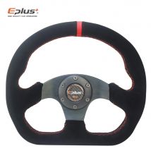 EPLUS Auto-Styling Sport Lenkrad Racing Typ Alcanta PVC Universal 13 Zoll 325 MM Aluminium