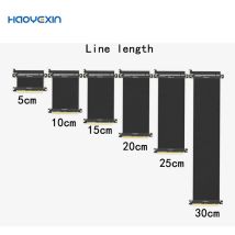 Hochgeschwindigkeits-PC-Grafik PCI Express-Anschlusskabel-Riser-Karte PCI-E X16 3.0 Flexibler Kabel-Verlängerungsanschluss für Bitcoin-Mining