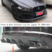 For Jaguar XF 2009 2010 2011 2012 2013 2014 2015 Carbon Fiber Front Lip Rear Diffuser Bumper Spoiler High Quality Upgrade Refits