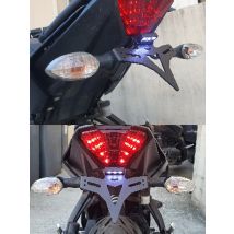 For Yamaha MT-07 MT 07 FZ-07 MT07 2013-2023 2014 2018 Motorcycle License Plate Holder Fender Eliminator Registration Bracket