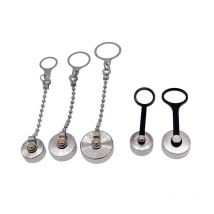 10PCS GX12 GX16 GX20 Stecker Stecker Abdeckung Wasserdicht Staub Metall Kappe Rund Stecker Schutzhülle Gummi