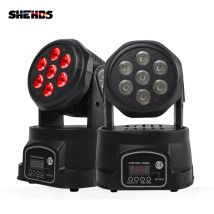 Factory Outlet LED 7X12W RGBW / 7x18W RGBWA+UV Moving Head Professional für Effektbühne für Disco DJ