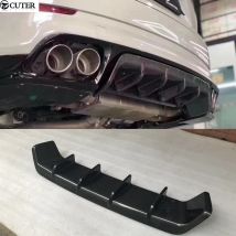 9ya Carbon Fiber Frp Heckschürze Diffusor Hinten Lip für Cayenne 9ya t Stil Auto Körper Kit 2020