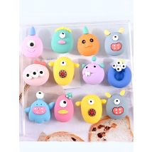 10/20Pcs Kawaii Resin Eye Miniature Flatback Cabochon Art Supply DIY Earring  Craft Decoration Homemade Gift Phone Deco