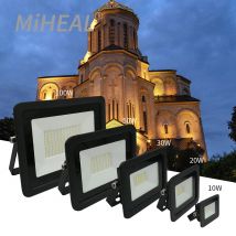 10W 20W 30W 50W 100W LED Industriebeleuchtung 110V/220V Outdoor Sicherheit Landschaft Flutlicht Wandleuchte Strahler IP68 Arbeitslampe