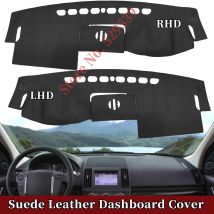 For Land Rover Freelander 2  L359  LR2 2006-2014 Car-styling Suede Leather Dashmat Dashboard Cover Pad Dash Mat Auto Accessories
