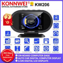KONNWEI KW206 OBD2 On-Board Computer Auto obd2 Auto Digital Computer Scanner Kraftstoff Verbrauch