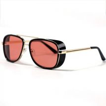 Fashion Male Sunglasses Retro Vintage Eyewear 2024 Steampunk Sun Glasses  SU079