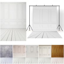 Vintage Grunge Weiß Holz Wand Boden Innen Photo Hintergrund Baby Dusche Portrait Fotografie Kulissen Für Foto Studio