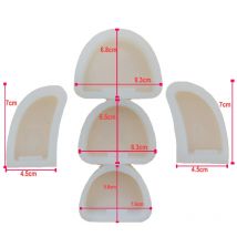 5 Stück Dental labor Silikon putz Modell ehemalige Basis formen Form auf Stein modell Arbeit