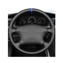 Car Steering Wheel Cover For Toyota 4Runner Camry Corolla Sienna Tundra 1998 1999 2000 2001-2003 DIY Black Artificial Leather