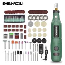 100V~240V Mini Electric Drill Power Tools Multifunctional Grinder 3-Speed Engraving Pen with Grinding Accessories Set for Dremel