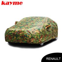 Kayme del camuffamento impermeabile coperture auto di protezione solare esterna della copertura per Renault Captur Clio Duster logan Kadjar megane2