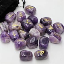 25 Pz Libertà Ametista Naturale Rune di Cristallo Pietre Divinazione Irregolare Agata Rune Fortune-telling Reiki Guarigione Regalo Decor
