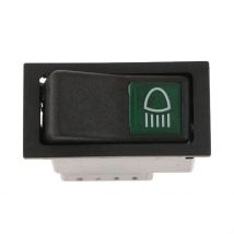 MagiDeal 2Pin samochodów ciężarówka motocykl reflektorów przełącznik przycisk na sterowania włącz/wyłącz