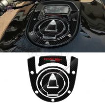 3D Carbon-look Motorrad Tankdeckel Tank Pad Schutz Decals Fall für Ducati Diavel Modelle