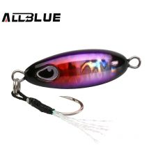 ALLBLUE Slow Drop 7G 10G 15G Micro Cast Metall Jig Shore Casting Jigging Löffel Salzwasser Angeln locken Künstliche Köder Tackle