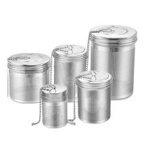 Kreatives Teesieb aus Edelstahl 304, Blattgewürz, Kräuterteekanne, wiederverwendbarer Netzfilter, Heimküchenzubehör