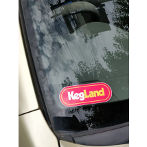 KegLand Bumper Sticker (Vinyl UV Fade Resistant)