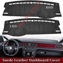 For VW Volkswagen Caddy 2015-2021 2016 2017 2019 Car-styling Suede Leather Dashmat Dashboard Cover Pad Dash Mat Auto Accessories