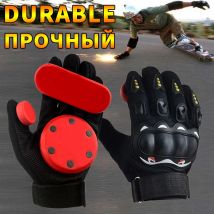 Skateboard Gloves Slider Firestones Sparks Flames for Longboard Downhill Replace Plastic POM Protective Gear Skate