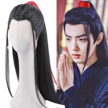 Flauschigen Stil Chen Qing Ling Cosplay Haar Klassische Krieger Swodsman Haar Produkte Antiken Hanfu