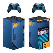 Custom Design Skin Sticker Aufkleber Cover für Xbox Series X Konsole und 2 Controller Xbox Series X Skin Sticker Vinyl