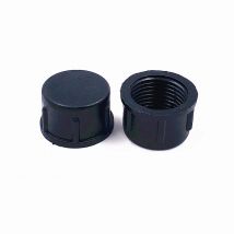 20 pcs/Lot Plastic end cap for the 18.5mm /13.5mm /X connect BLACK /White waterproof pigtail