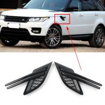 2Pcs Auto Seite Air Vent Mesh Grill Für Land Rover Range Rover Sport RRS 2014 2015 2016 2017 2018