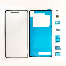 Aocarmo 9Pcs/set Ear Speaker Loudspeaker Headset Hole Jack Adhesive LCD Back Sticker Full Set For Sony Xperia Z3 D6603/33/53/83