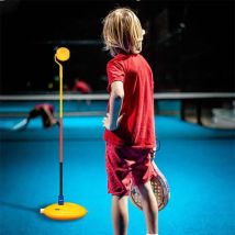 Tennis Trainer Werkzeug Professionelle Topspin Praxis Maschine Tragbare Ball Training Anfänger Ausrüstung Tenis Zubehör Outdoor