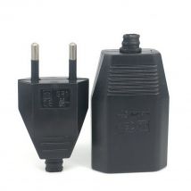 1 szt. Rewirable europejski przewód zasilający CE wtyk męski gniazdo żeńskie wtyczka elektryczna przemysłowy styl Vintage Rewire Plug 250V 16A