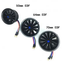 Hobbyocean Kanalventilatorsystem EDF für Strahlflugzeug 50 mm 64 mm 70 mm 90 mm mit bürstenlosem Motor