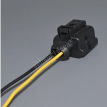 Shhworldsea 1Pcs 2 Pin 3,5mm Weibliche Auto Sensor Kabelbaum Stecker 1J0973722A AUTO Elektrische Wasserdichte Horn Stecker 1J 0 973 722 EIN