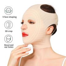 3D Reusable Face lifting Mask Anti Slimming Bandage V Shaper Full Face Lift Slim Sleeping face Mask Beauty Breathable