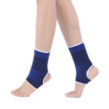 Tom's Hug Brand Ankle Support Brace Warm 1 Pcs Sport Outdoor Bicycle Gym Anti Sprained Ankles Protect Nursing Care Blue