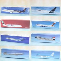 A330 A350 A380 B787 E-175 Concord Lufthansa DELTA KLM ETIHAD Finnair Air Berlin Airlines ABS Kunststoff Montage Flugzeug Flugzeug Spielzeug
