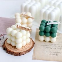 Sześciopunktowa magiczna forma do świec kulistych INS kreatywna magiczna kostka okrągła kulka aromaterapeutyczna świeca miękka silikonowa forma