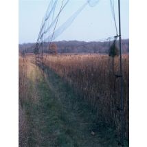 2.5 x 9m, 3x9m 15mm Hole Anti Bird Mist Net 110D/2 Polyester Knotted Orchard Garden Net for Sparrow Bird Control in Agriculture