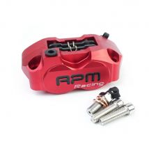 Disc Brake Caliper Moto Front  4 Piston Radial Mounting 82mm RPM  For Yamaha Kawasaki Scooter Rsz Jog Force Dirt Bike GROM