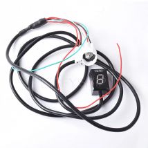 Für Kawasaki ZX6R Ninja 1998-2002 ZZR600 ZZR 600 2005-2008 W650 99-07 Motorrad Ganganzeige Digital