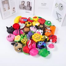 Cartoon-Einkaufstasche, faltbare Aufbewahrungstasche, Kuhmuster, Einkaufstasche, faltbare Einkaufstasche, wiederverwendbar, Heim-Organizer, niedliches Tier 2025,