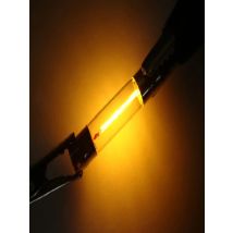 Tecolampe 25 Pcs New 12V 150mA Fuse Style Snap In Pilot Lamp Bulbs Backlight Fit JVC and Many Other Vintage Stereo Receivers