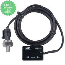 Freies Verschiffen Auto Motorrad psi 1/8 Npt Digitale Lkw Öl Gauge Druck Led-anzeige Boost Messgeräte/Meter mit Sensor