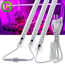110V 220V LED-Wachstumslicht mit vollem Spektrum, 90 LEDs, hohe Lichtausbeute, LED-Stablampe, wasserdicht, für den Anbau von Zimmerpflanzen