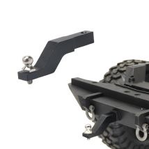 RC Auto Metall Anhänger Haken Tropfen Hitch Empfänger für 1/10 RC Crawler Traxxas TRX4 TRX-4 Hinten Stoßstange Haken Upgrade Teile