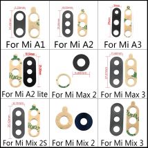 NEW Back Camera Lens Glass Replace For Xiaomi Redmi Note 10 Pro 8T 9C 9  Mi 10T A1 A3 Max Mix 2 3 2s 11 A1 A2 Poco X3 F3