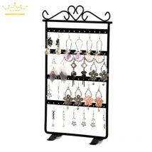Ohrring halter 48 Löcher Metalls chmuck Aufbewahrung ständer Metall montierte Ohrring Halskette und Armband Displayst änder