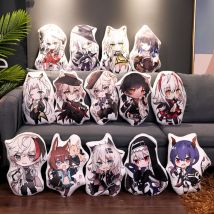 45cm Arknights Pillow Game Amiya Lappland Gladiia Pillow Double Sided Printing Cushion Plushies Cute Fans Gifts Home Decoration